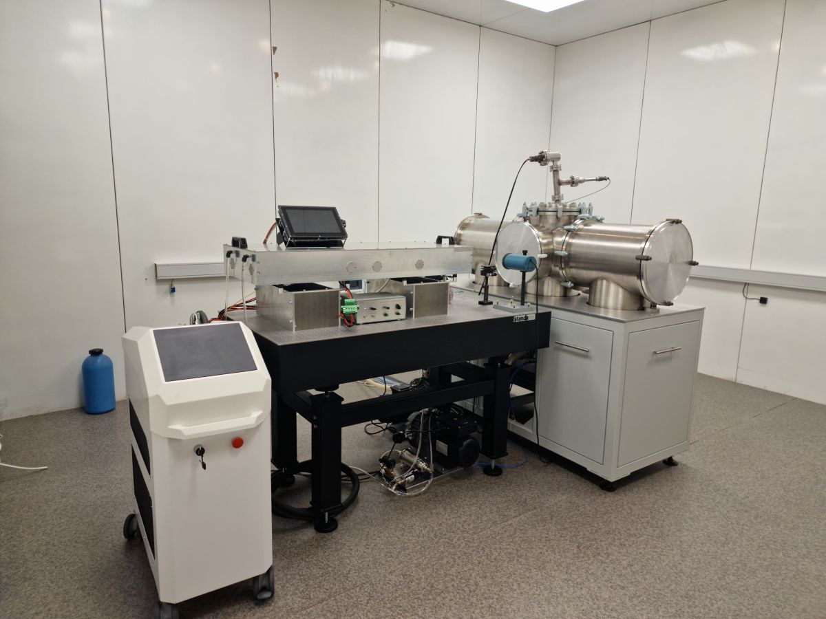 Создан стенд лазерно-плазменного источника литографа на длину волны 11,2  нм